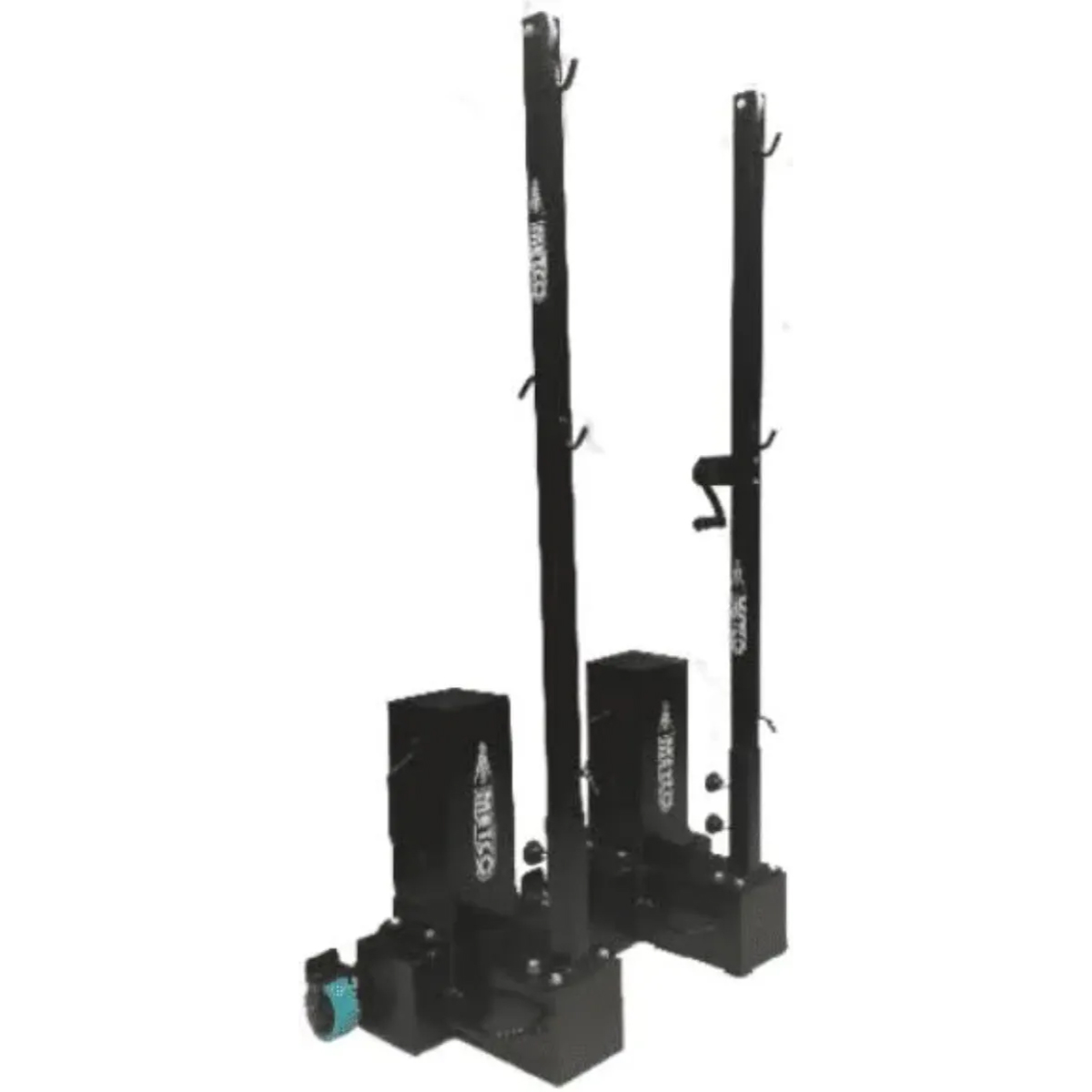 MOVABLE BADMINTON POST (80 KG EACH SIDE) PER PAIR